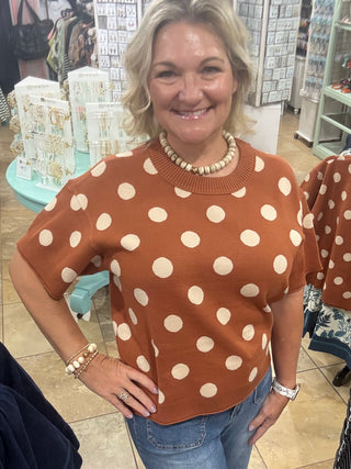Easy Peasy Sweater In Toffee