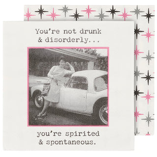 Spirited Cocktail Napkins