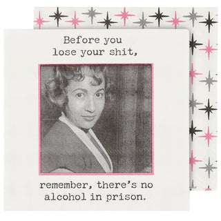 No Alcohol Cocktail Napkins