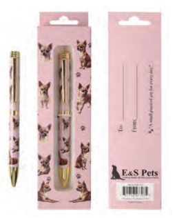 Tan Chihuahua Ball Point Pen