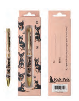 Black Chihuahua Ball Point Pen