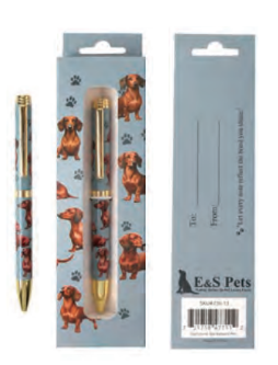 Red Dachshund Ball Point Pen