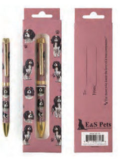 King Charles Cavalier Tri-color Ball Point Pen