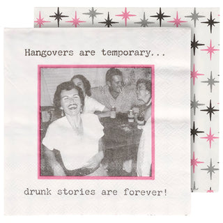 Temporary Cocktail Napkins