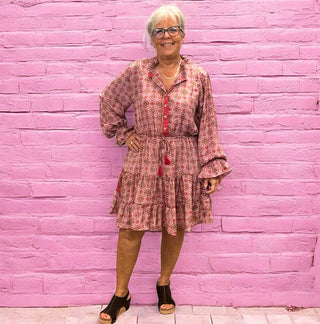 Key To You Dress in Pink