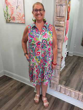 Mad About You Dress in Mint