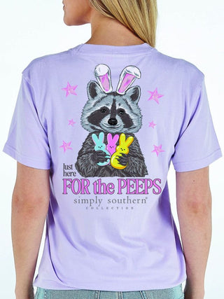 Youth Peeps Short Sleeve T-Shirt In Lilac