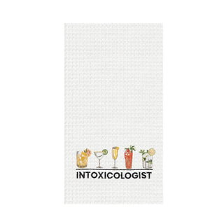 Intoxicologist Cocktail Kitchen Towel