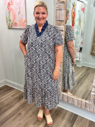 Find Yourself Maxi Dress in Navy
