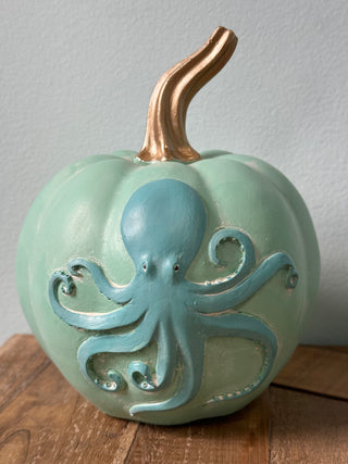 Coastal Pumpkin with Octopus