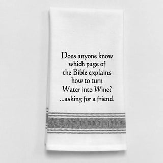 White Tea Towel - Does anyone know which page of…