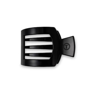 Square Flat Hair Clip | Small | Jet Black