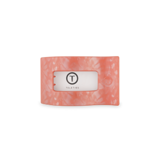 Flat Rectangle Hair Clip | Small | Dreamsicle