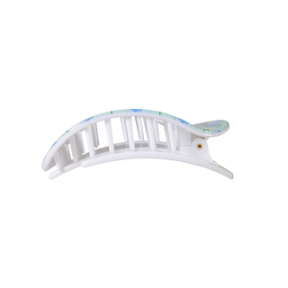Blue Marigold | Medium | Flat Round Hair Clip