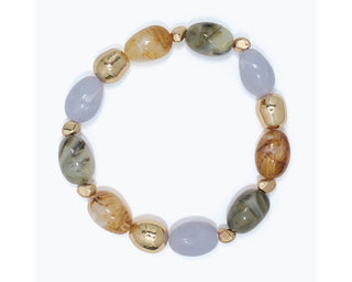 Fall Multi Color Bracelet in Gold