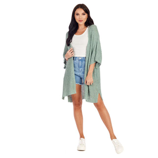 The Brynn Cardigan In Seafoam