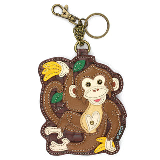 Bananas Monkey Key Fob/Coin Purse