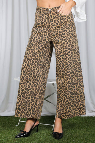 The Leopard Effect Cropped Jean