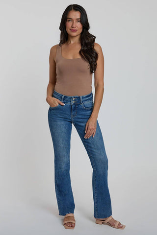 Mid Rise Premium Stretch Bootcut