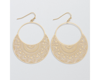 Open Filiagree Earrings