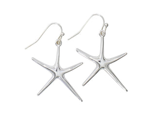 Classic Silver Starfish Earrings
