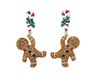 Loving Gingerbread Earrings