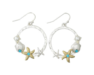 Coastal Circle Earrings