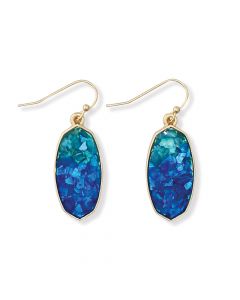 Glitter Drop Earrings