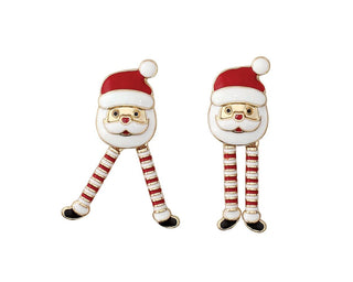 Dancing Santa Earrings