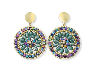 Midnight Teal Earrings