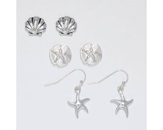 Classic Sea Life Trio Earrings