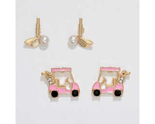 Golfing Duo Earrings