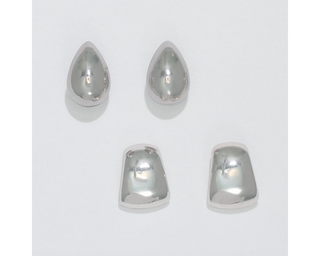 Trending Shapes Duo Earring Set