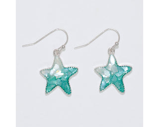 Sparkling Starfish Earrings