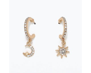 Star & Moon Earrings