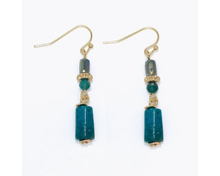 Semi-Precious Drop Earrings