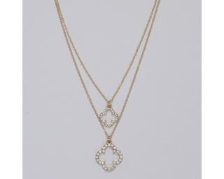 Gold Clover Necklace