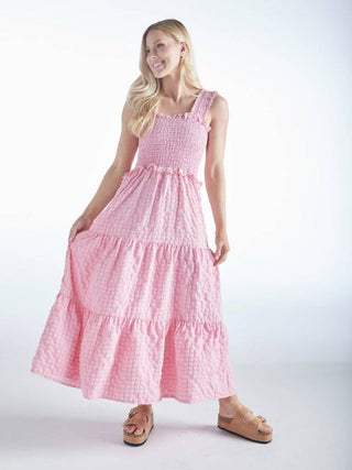 Feel the Breeze Dress in Light Pink