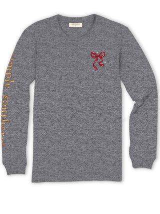 Y'all Are Nuts Nutcracker Long Sleeve T-Shirt In Charcoal Heather