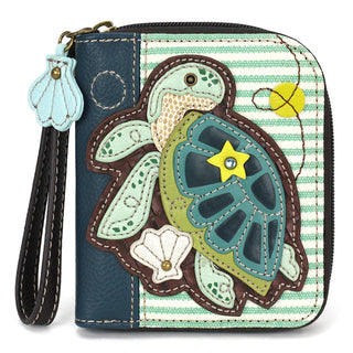 Turtle Zip Around Wallet