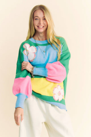 Flower Serenity Sweater