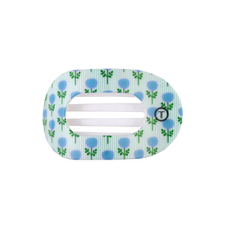 Blue Marigold | Medium | Flat Round Hair Clip