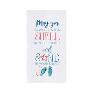 Shell In Your Pocket Kitchen Towel
