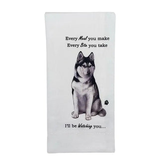 Siberian Husky Kitchen Towel