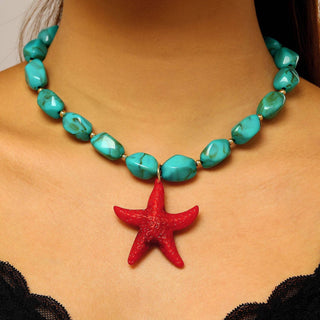 Sea of Starfish Necklace