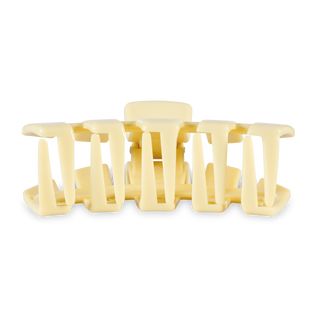 Classic Hair Clip | Large | Butter Yellow