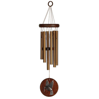 Habitats Teak Hummingbird Chime