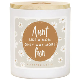 Aunt Like A Mom Candle - Caramel Latte