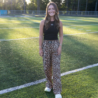 Lulu Mac Light Pant in Leopard