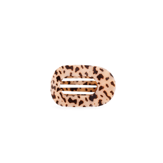 Blonde Tortoise | Tiny | Flat Round Hair Clip